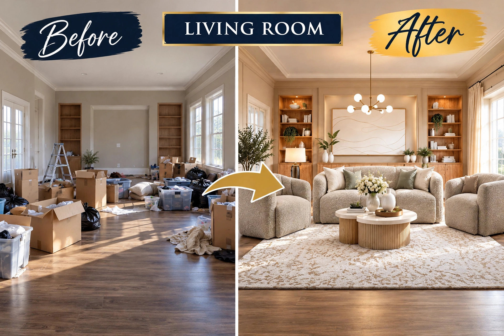 Living Room Transformation